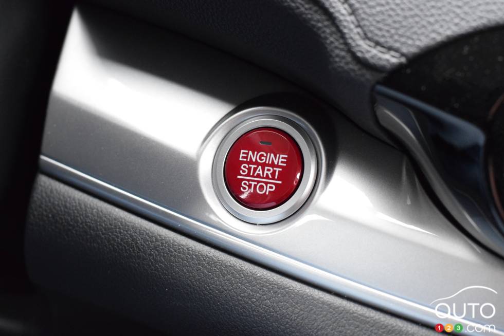 engine start and stop button