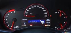 2016 Cadillac ATS V Coupe gauge cluster