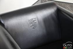 Armchair with Porsche logo