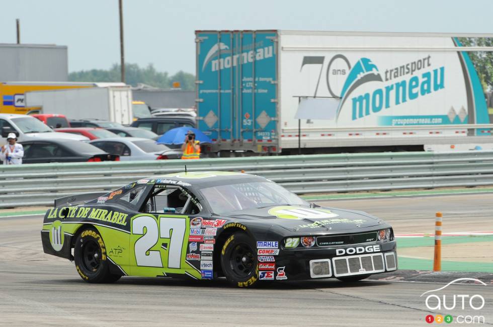 Andrew Ranger, La Cite De Mirabel Inc. Dodge en action lors du Jiffy Lube 100