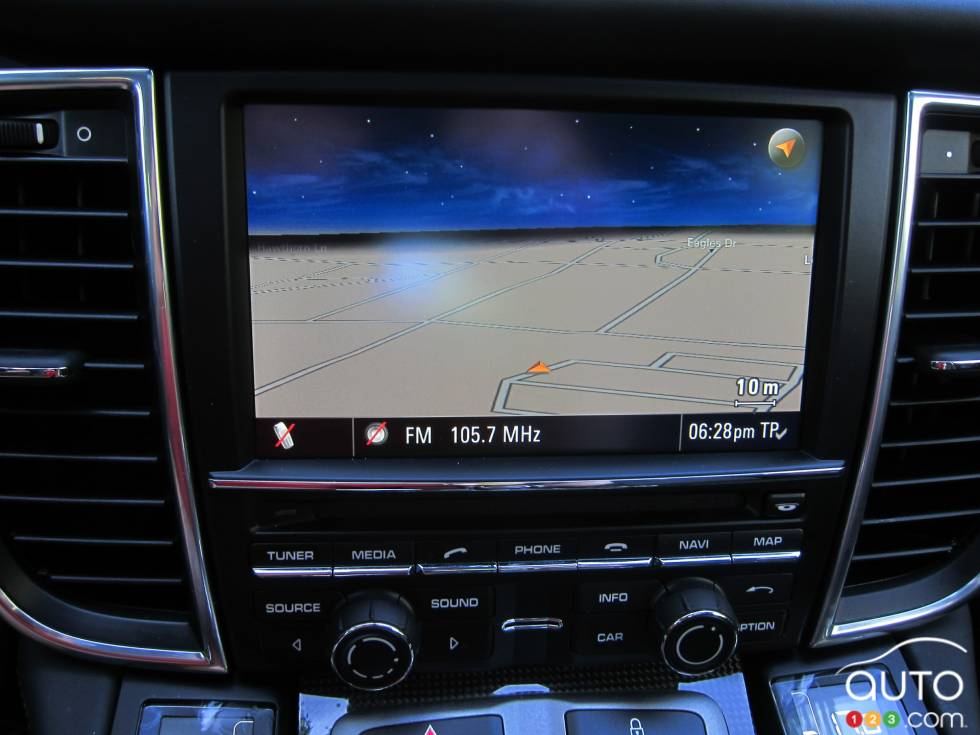Navigation system display
