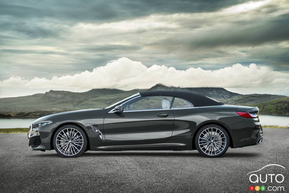 The new 2019 BMW 8 Series Convertible