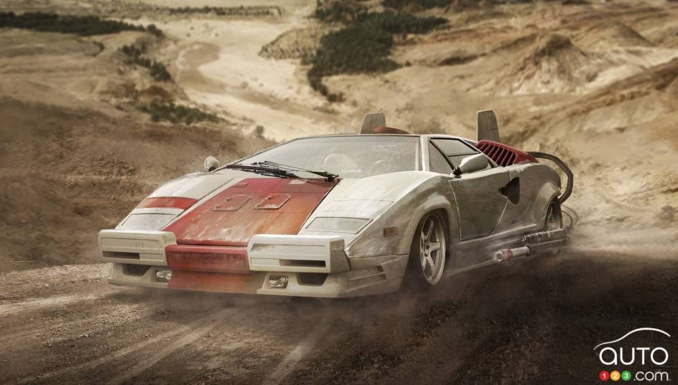 Lamborghini Countach A-wing de Wedge Antilles