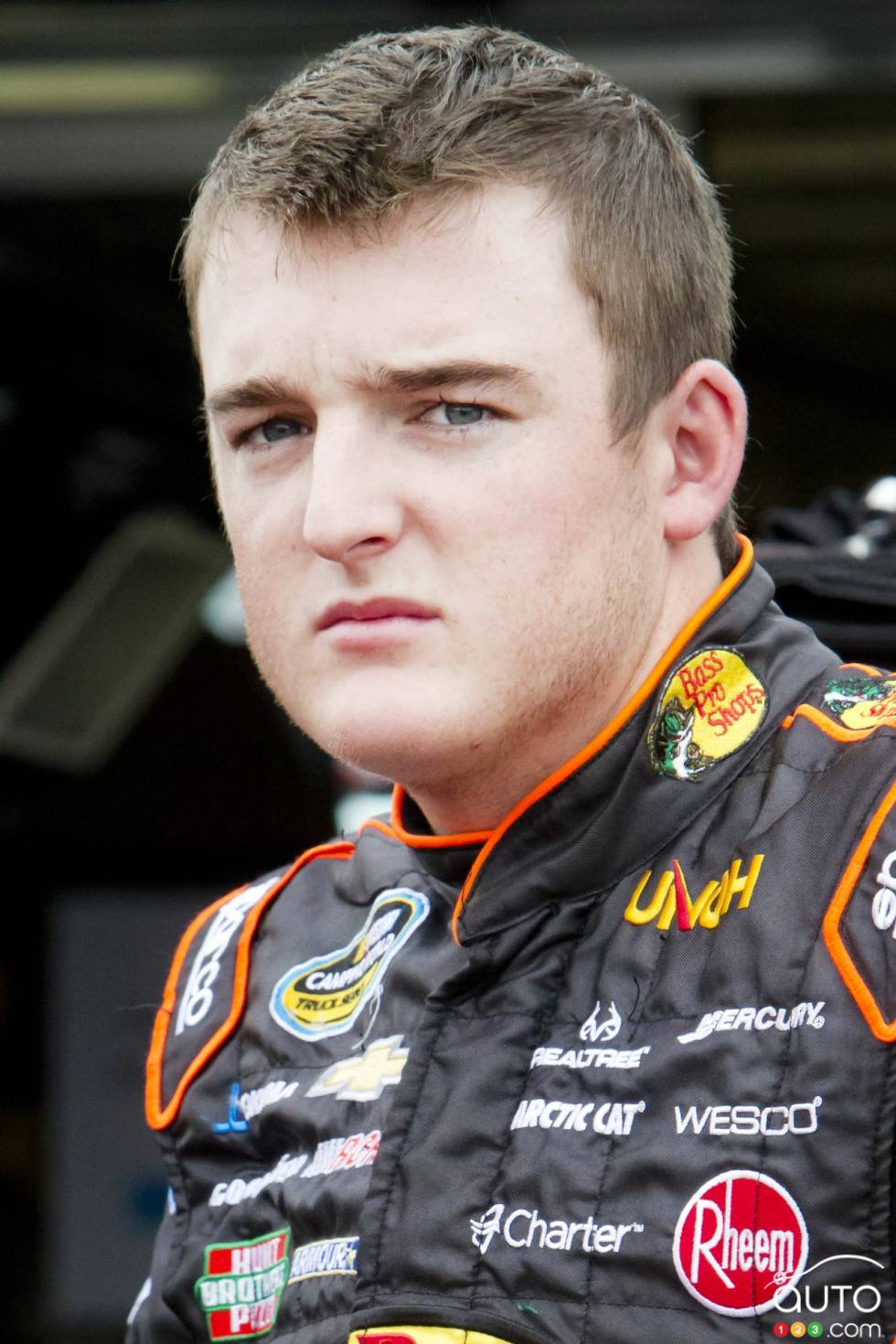 Ty Dillon, Chevrolet Bass Pro Shops - Tracker Boats avant la pratique du vendredi.