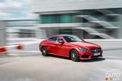 2017 Mercedes-Benz C-Class driving