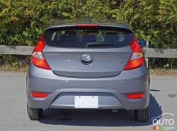 2016 Hyundai Accent rear view