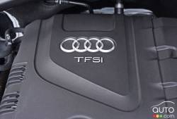 Détail du moteur de l'Audi Q5 Quattro Tecknic 2017