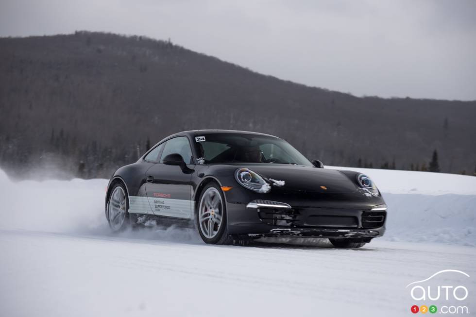 action photo on and off the track