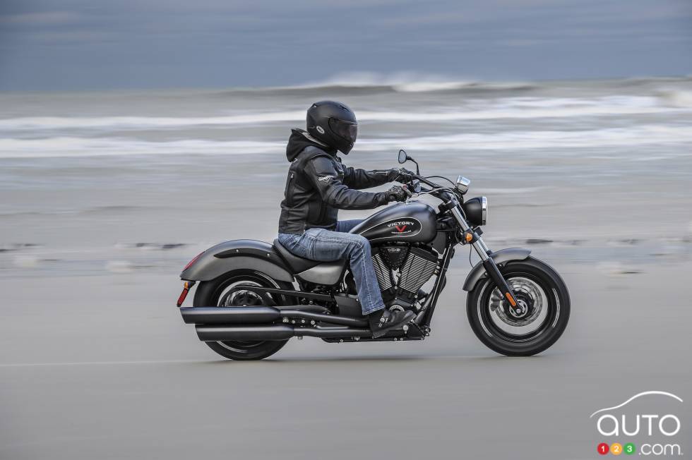 vue de côté en action