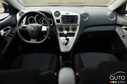 Dashboard and front seats