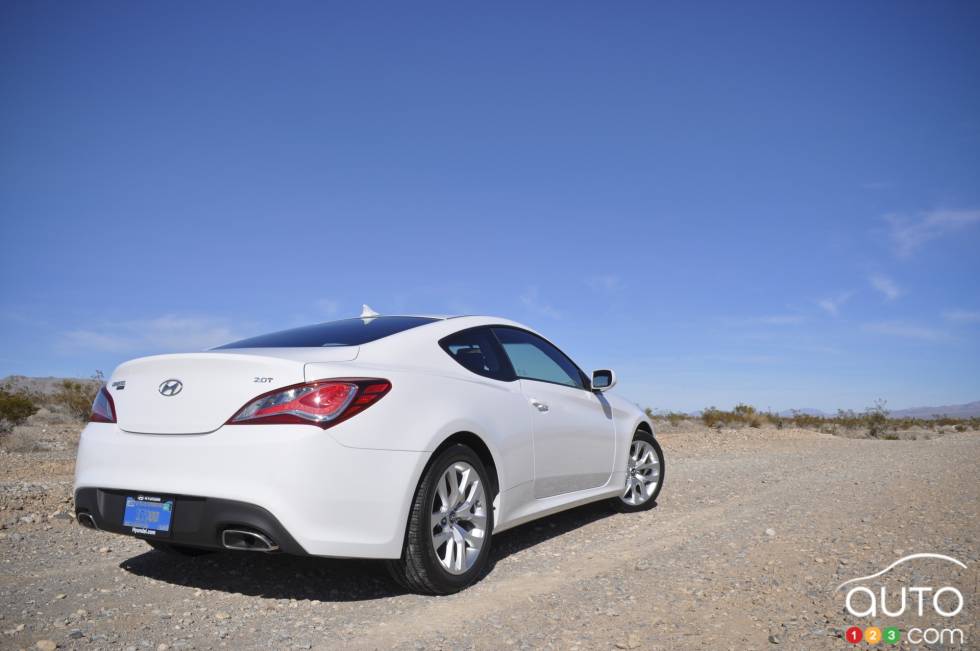 Vue 3/4 arrière droit