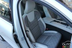 Passenger seat of the V60