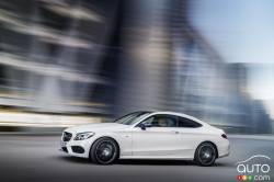 2017 Mercedes-Benz C43 Coupe driving