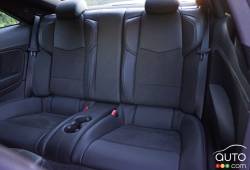 2016 Cadillac ATS V Coupe rear seats