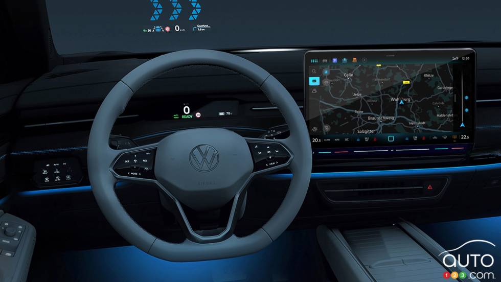 Voici le prototype Volkswagen ID.7