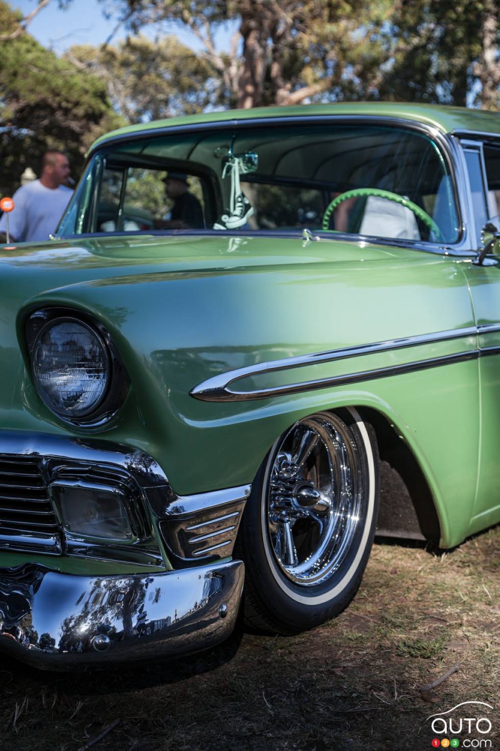 1956 Chevrolet. ’Car Show by the Sea’, Point Fermin Park, San Pedro CA.