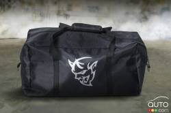 The Demon Crate delivers what customers need to take the 2018 Dodge Challenger SRT Demon from the street to the drag strip and back again. This is a special, limited-production set of tools for the Dodge Challenger SRT Demon that includes this tool bag.