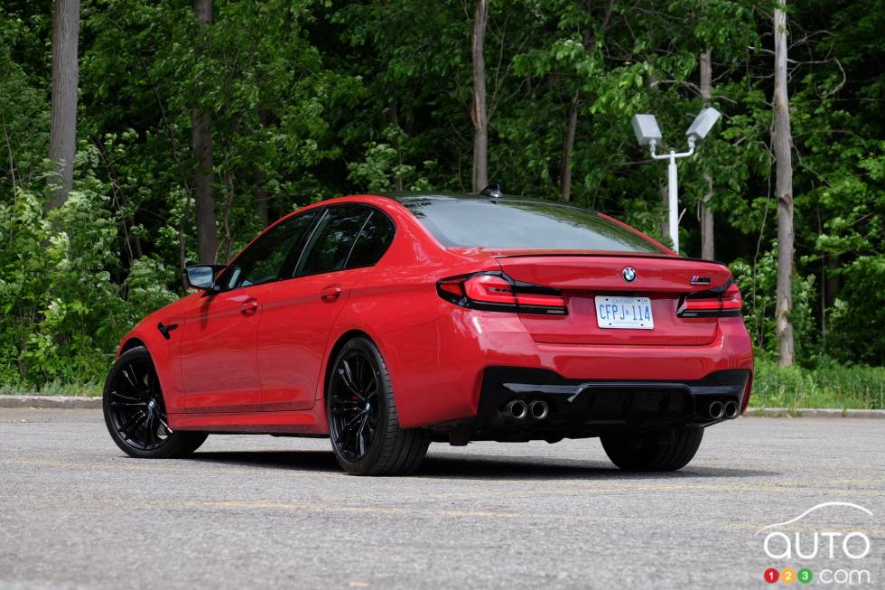 Nous conduisons la BMW M5 Competition 2021