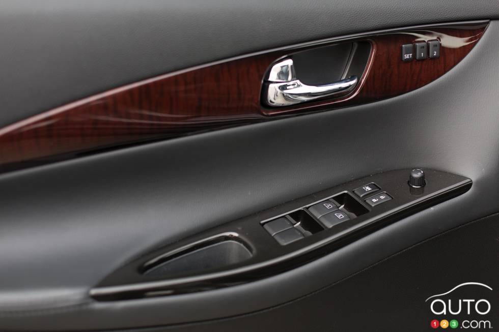 Power window controls