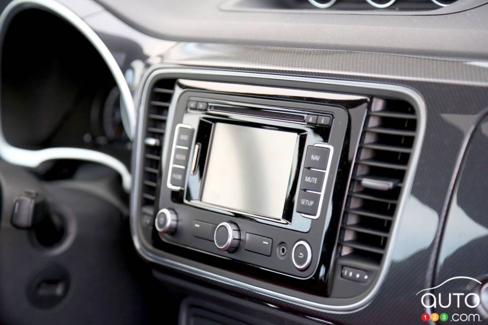 détails de la console centrale