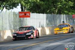Isabelle Tremblay, Archibal Dodge and Dexter Stacey, WJS Motorsports Dodge during qualifying