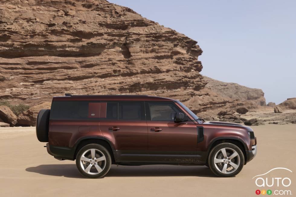 Voici le Land Rover Defender 2023