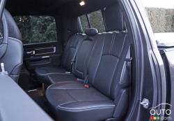 2017 Ram 1500 EcoDiesel Crew Cab Laramie Limited 4X4 rear seats
