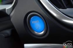 2016 Chevrolet Volt start and stop engine button