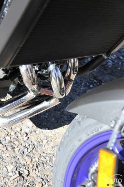 exhaust system detail