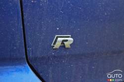 Écusson du modèle de la Volkswagen Golf R 2016