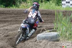 Vanessa in action at X-Town in MIrabel, Quebec.