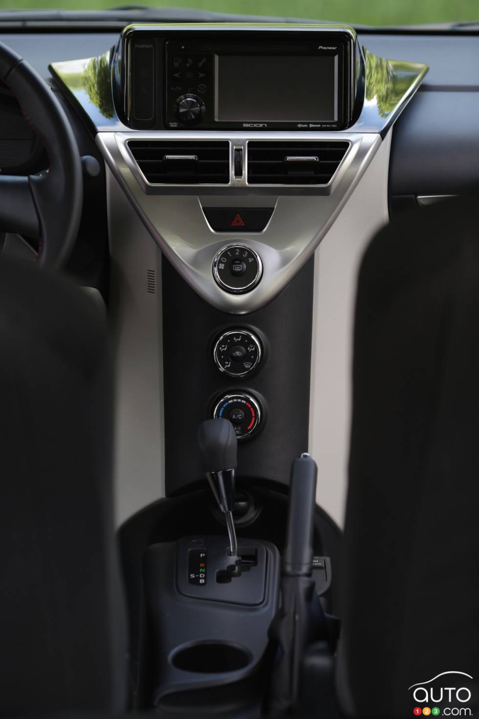 center console détails