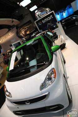 2013 smart fortwo electric drive.
