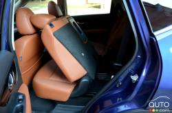 2017 Nissan Rogue rear seats