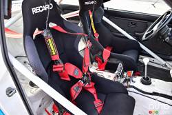 Sièges avant de la BMW E30 M3