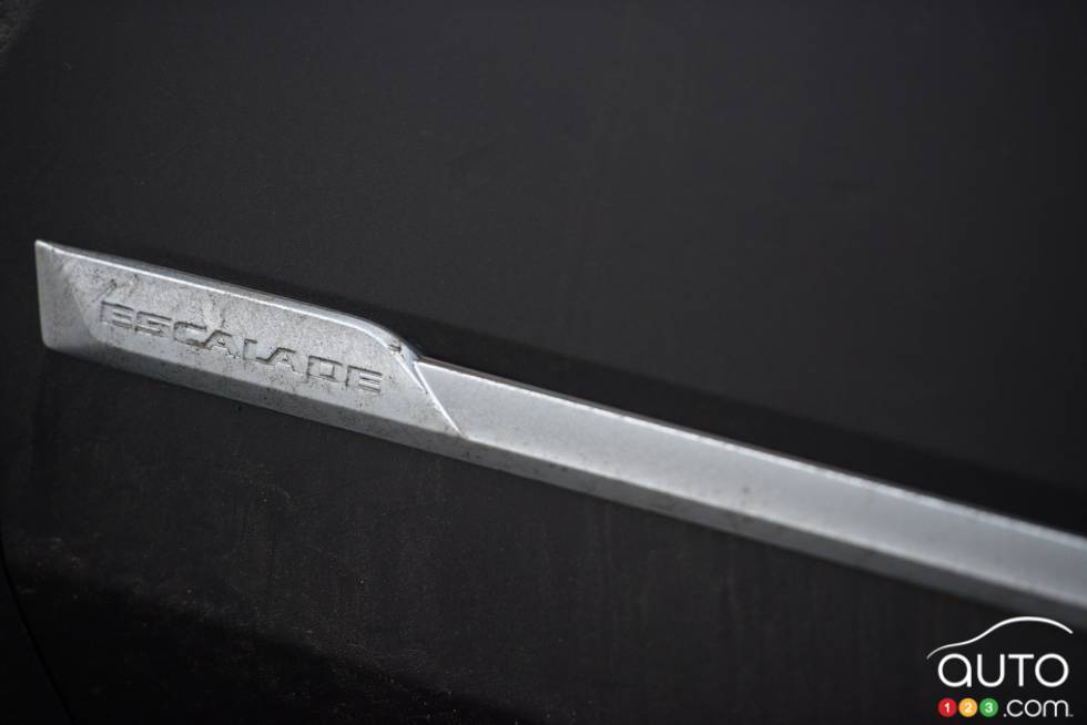 Détail extérieur du Cadillac Escalade 2016