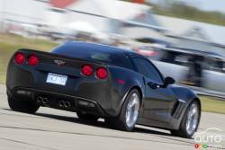 A Corvette in action