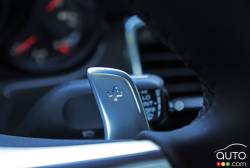 2016 Porsche Panamera GTS paddle shifter