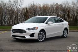The new 2019 Ford Fusion Energi