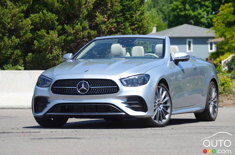 We drive the 2021 Mercedes-Benz E 450 convertible
