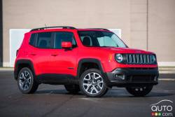 2016 Jeep Renegade front 3/4 view