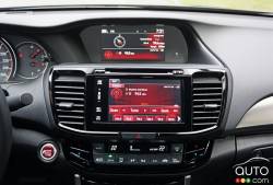 2016 Honda Accord Touring V6 center console