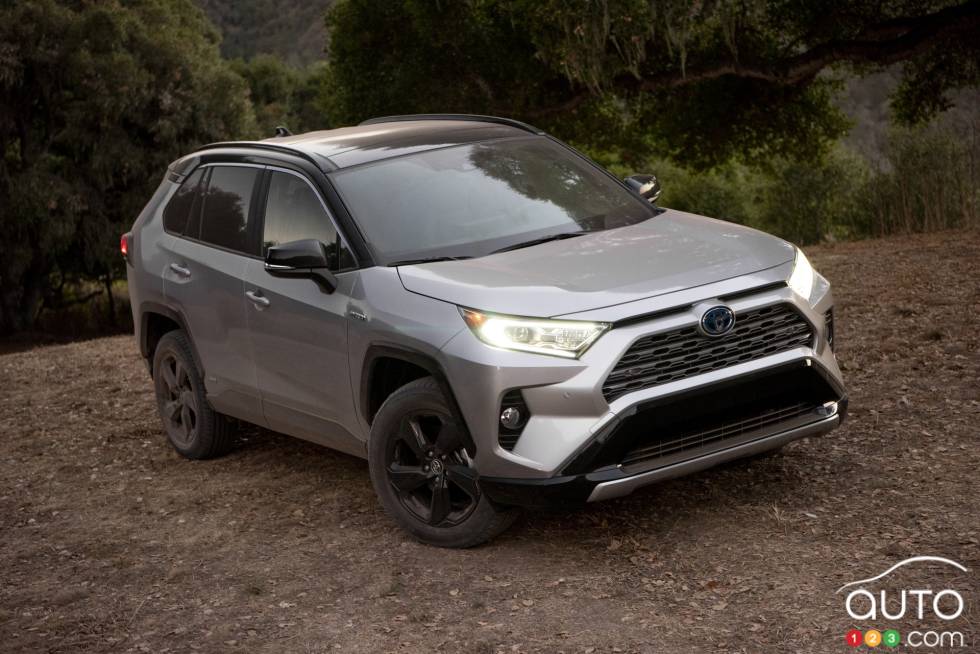 The new 2019 Toyota RAV4 Hybrid
