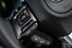 2016 Subaru WRX STI steering wheel mounted audio controls