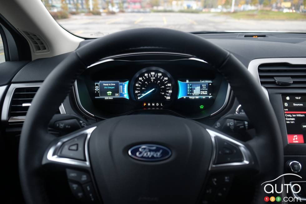 The new 2019 Ford Fusion Energi