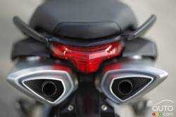 Exhaust pipes details