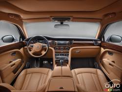 Tableau de bord de la Bentley Mulsanne 2016