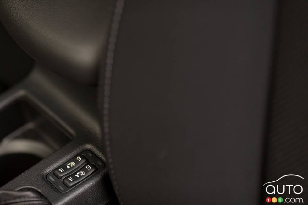 Seat trim details
