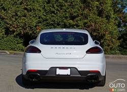 2016 Porsche Panamera GTS rear view