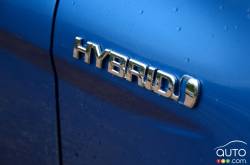 Logo de la Camry Hybride SE 2018